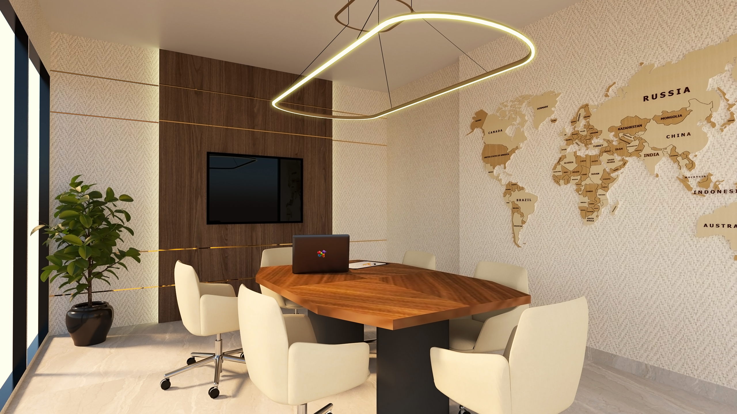 Commercial Interior Visualization